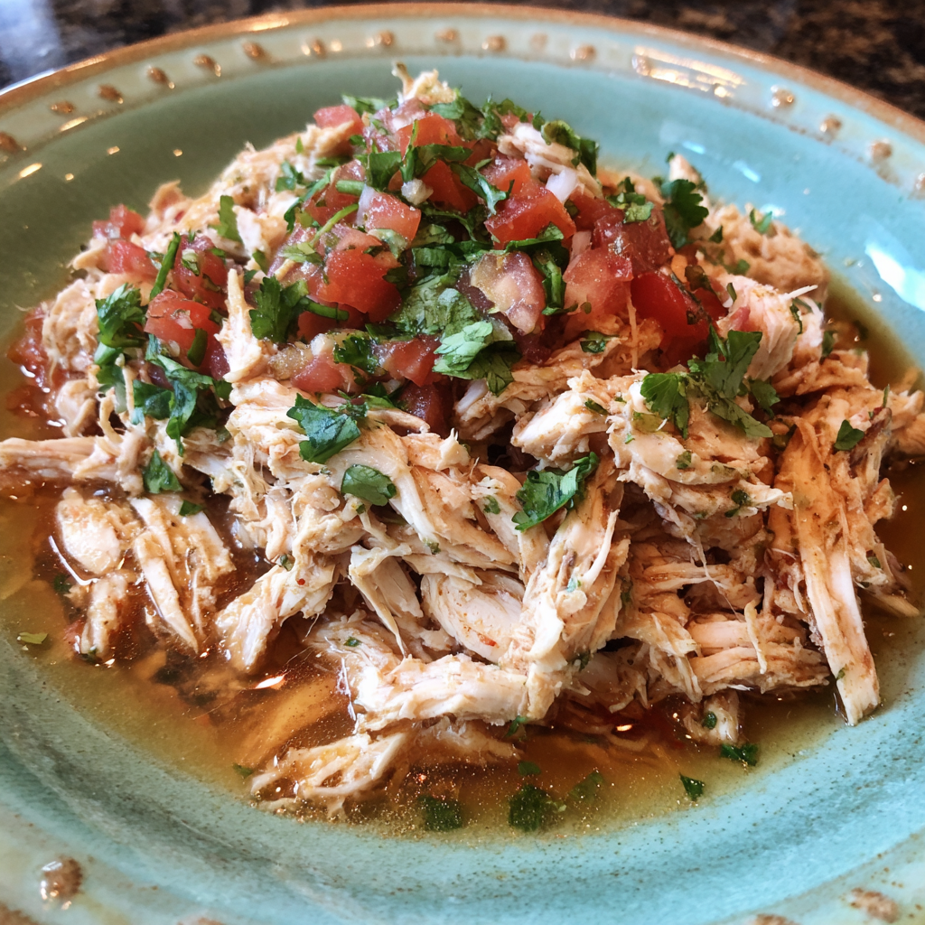 Slow Cooker Shredded Chicken
