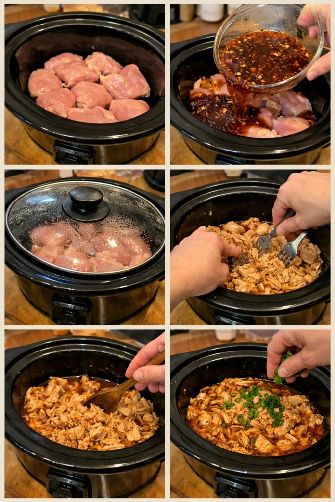 Slow Cooker Sweet Chili Chicken