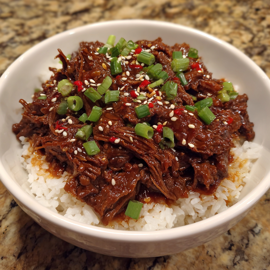 Slow Cooker Teriyaki Beef