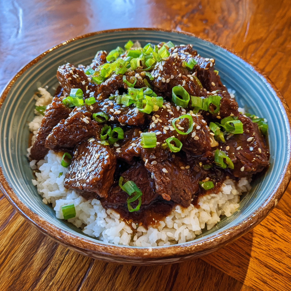 Slow Cooker Teriyaki Beef