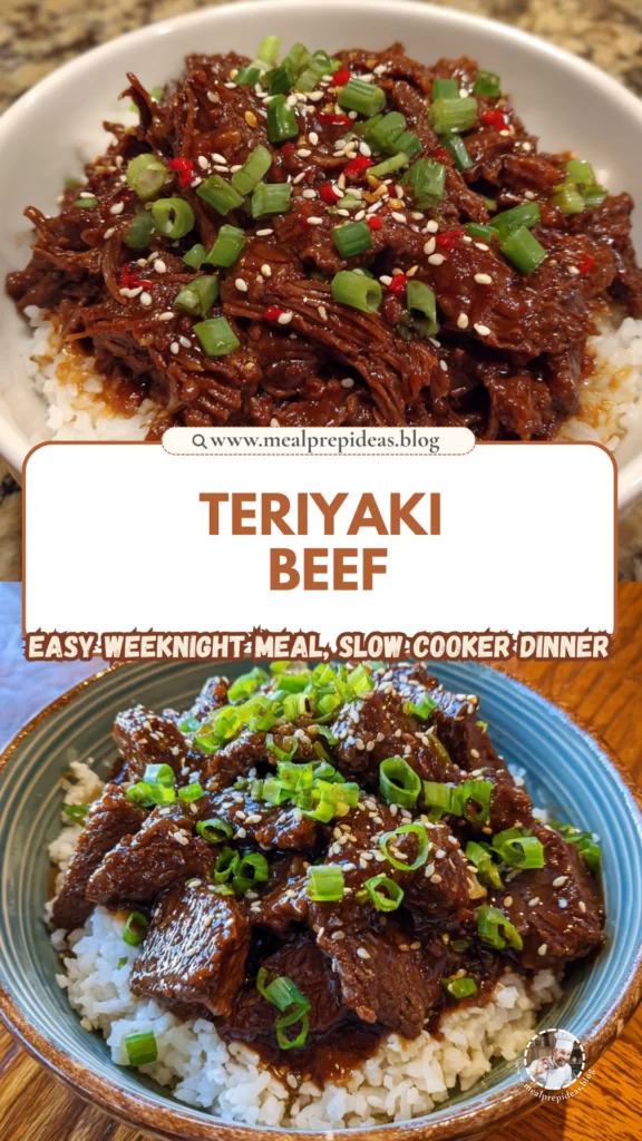 Slow Cooker Teriyaki Beef