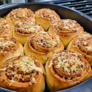 Smoked Beef Bread Rolls