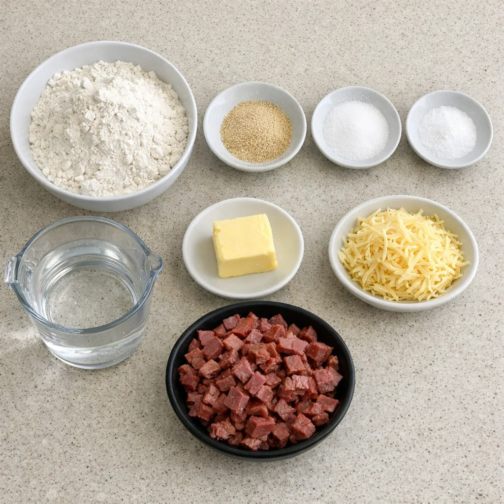 Smoked Beef Bread Rolls