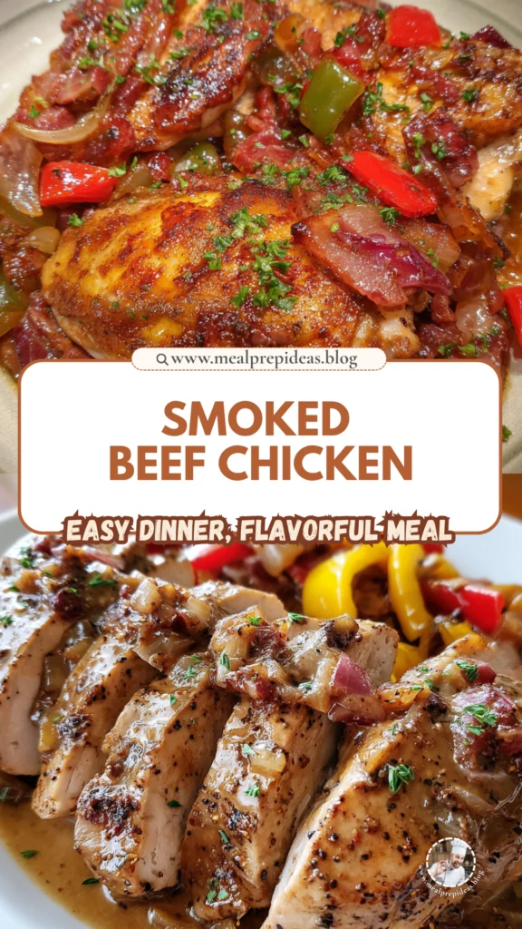Smoked Beef Chicken Dish