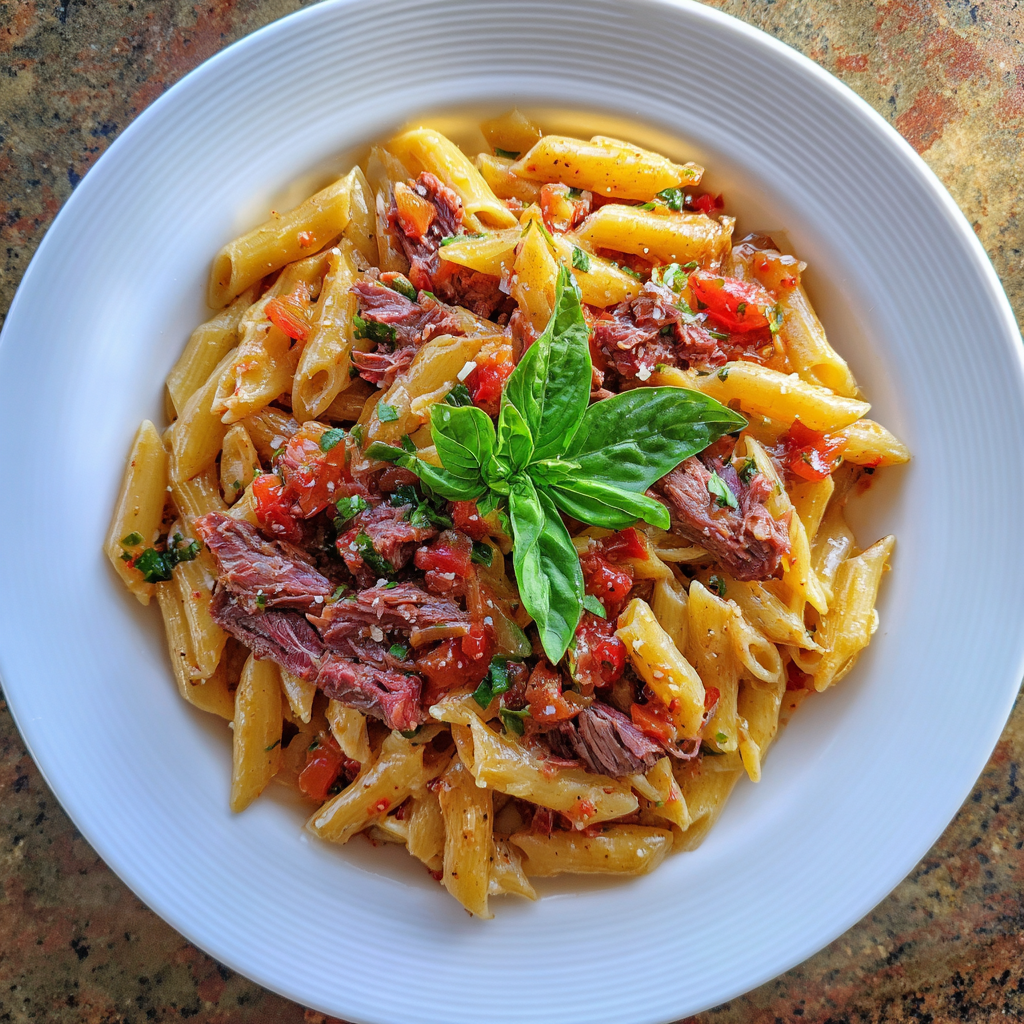 Smoked Beef Pasta