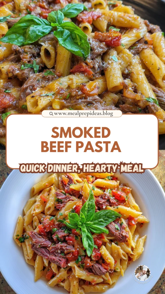 Smoked Beef Pasta