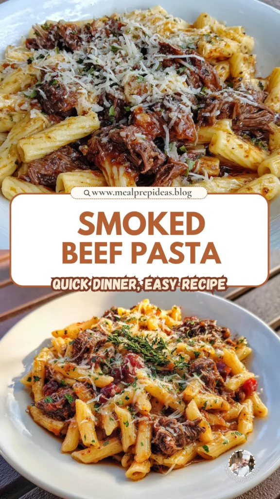Smoked Beef Pasta
