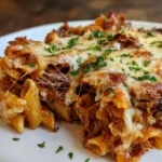 Smoked Beef Pasta Bake