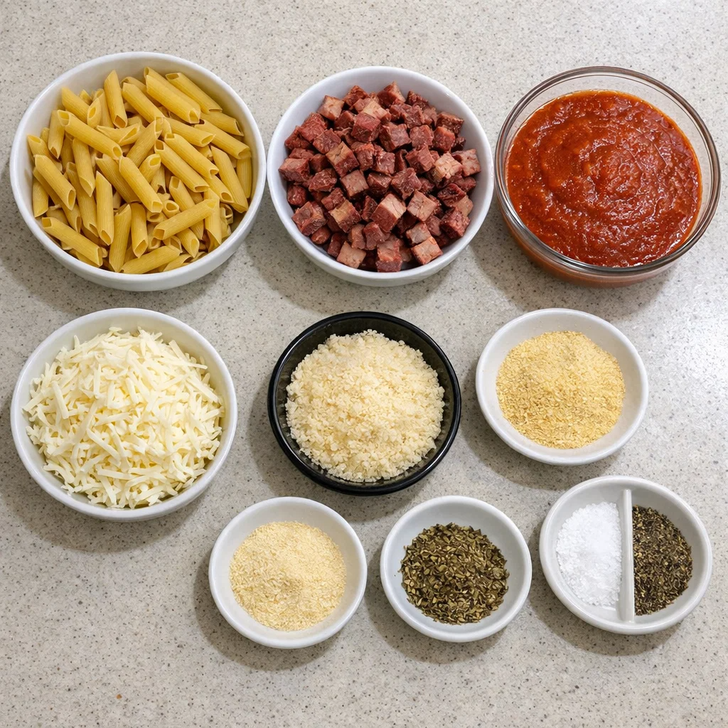 Smoked Beef Pasta Bake