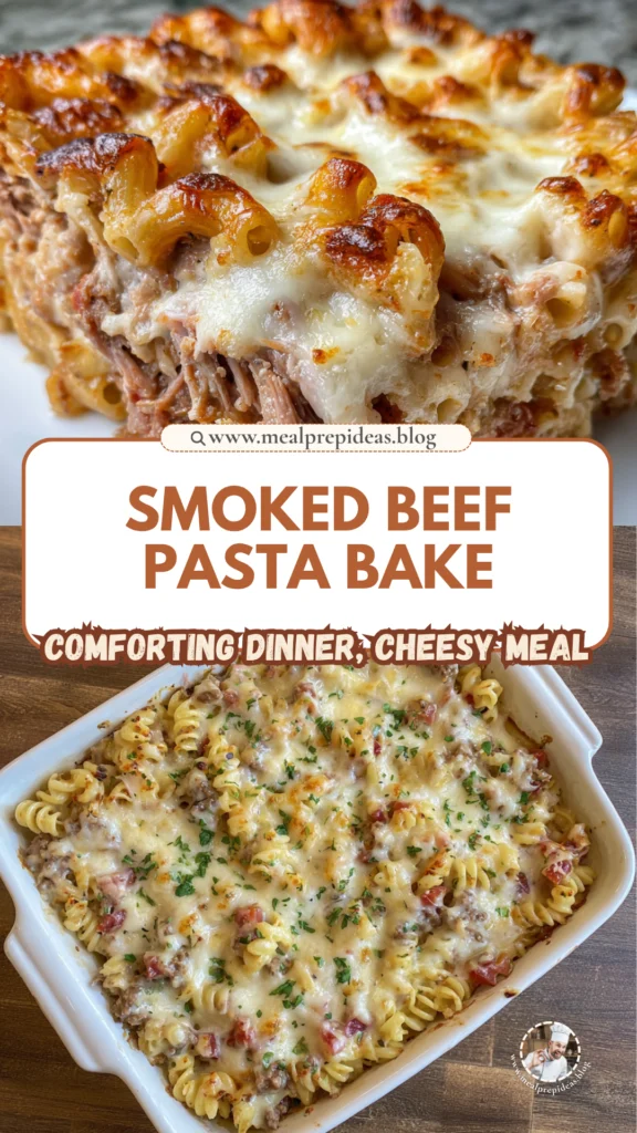 Smoked Beef Pasta Bake