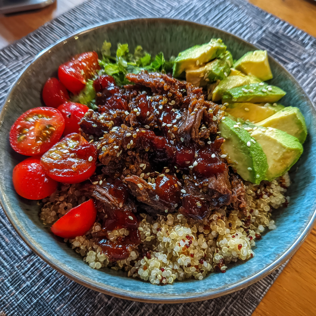 Smoked Beef Quinoa Bowl