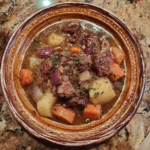 Smoked Beef and Grape Juice Stew