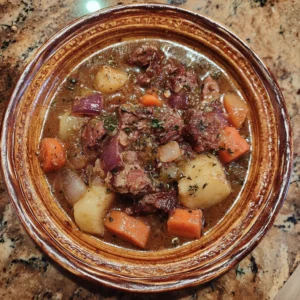 Smoked Beef and Grape Juice Stew