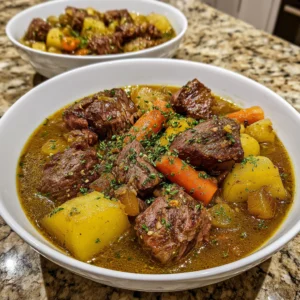 Smoked Beef and Grape Juice Stew