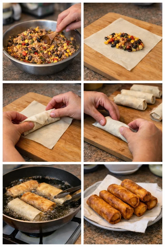 Southwest Egg Rolls