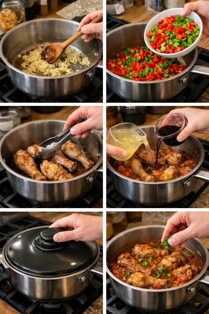 Spanish Beef Drumsticks Stew