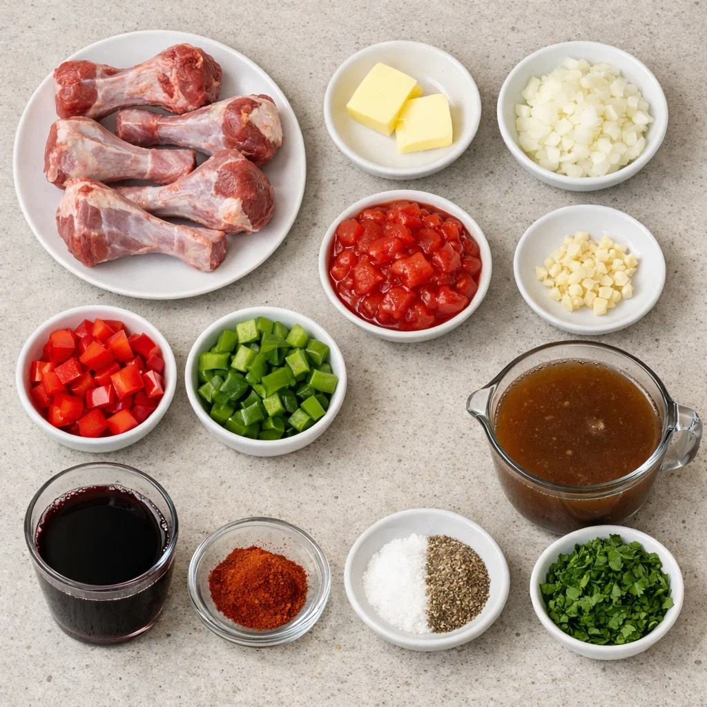 Spanish Beef Drumsticks Stew