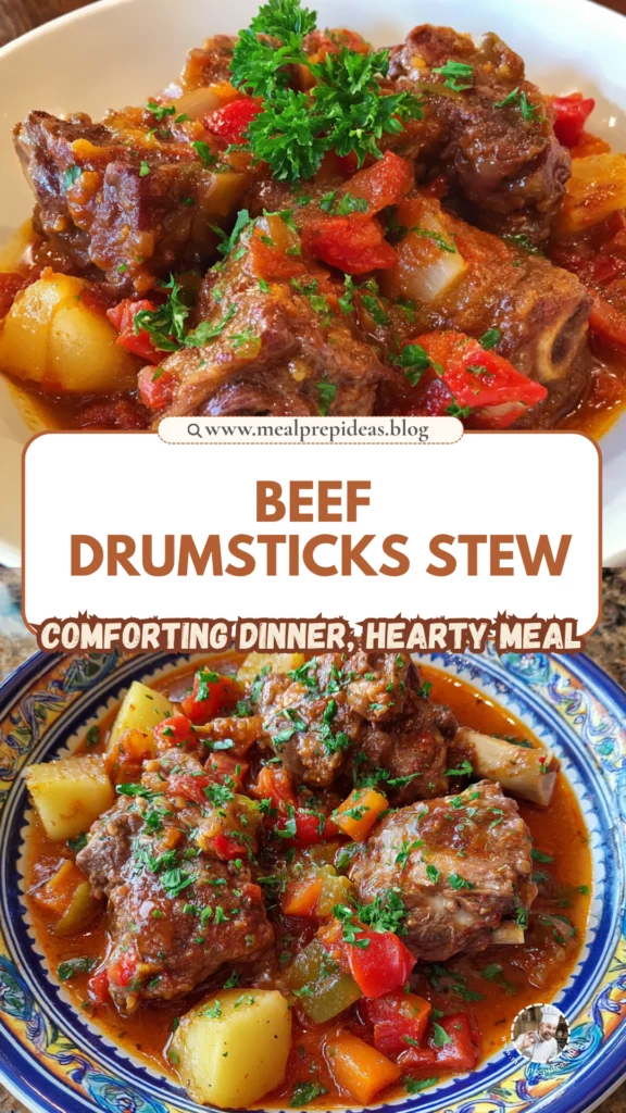 Spanish Beef Drumsticks Stew