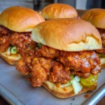 Spicy Bang Bang Chicken Sliders