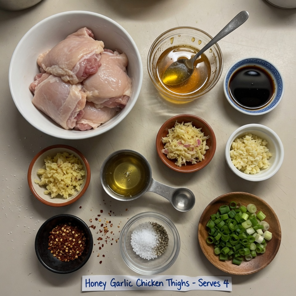 Spicy Honey Garlic Chicken