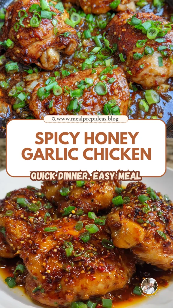 Spicy Honey Garlic Chicken