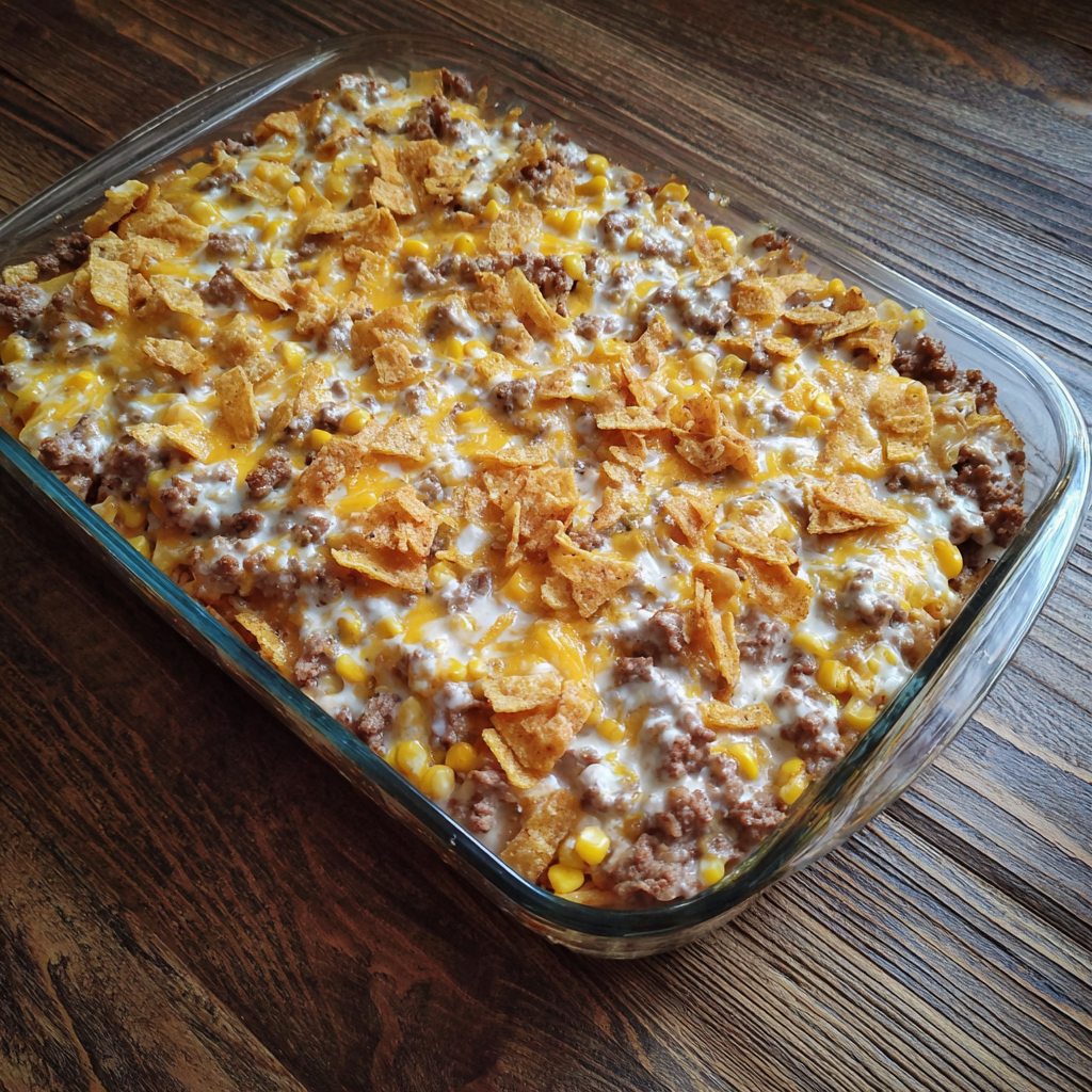 Street Corn Beef Casserole