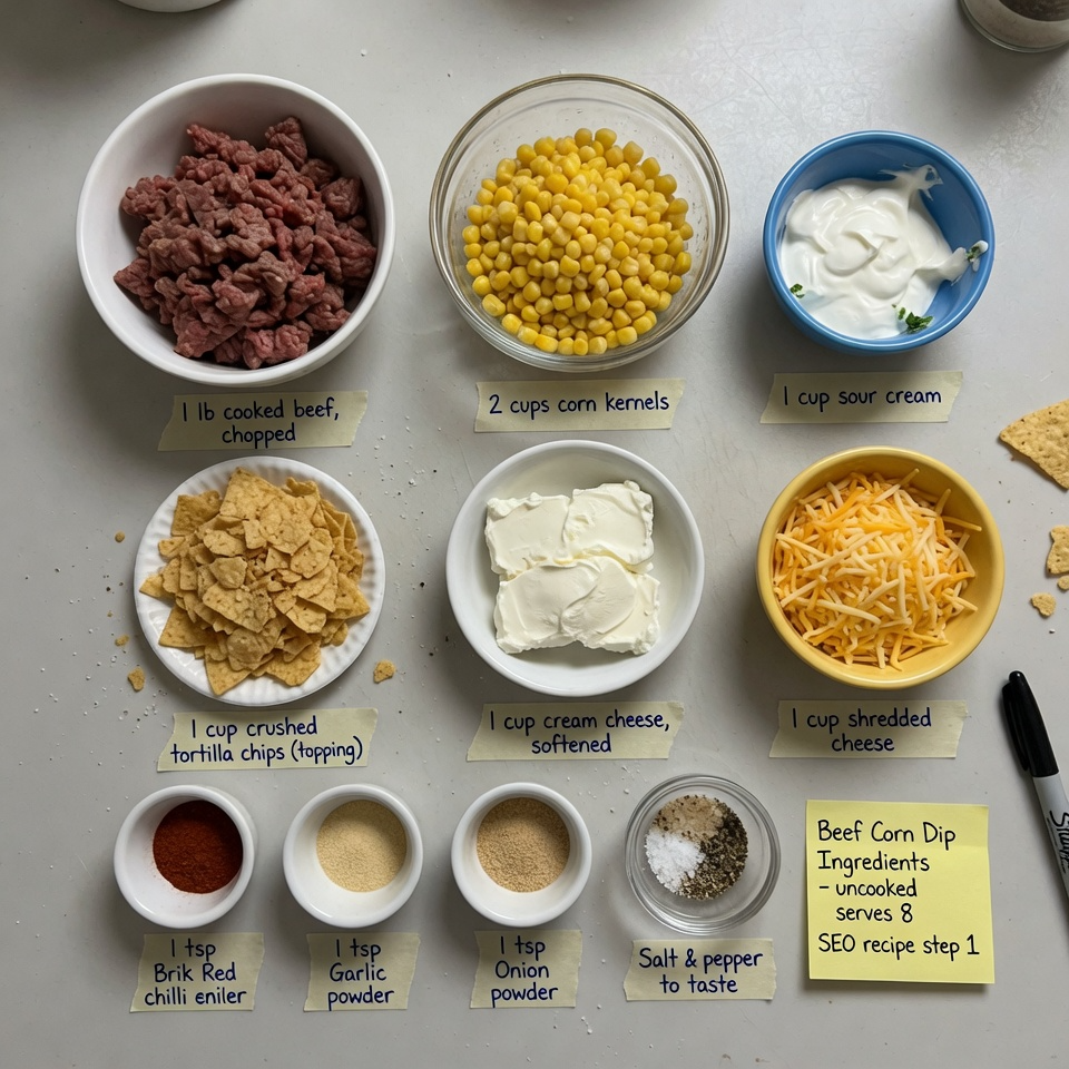 Street Corn Beef Casserole