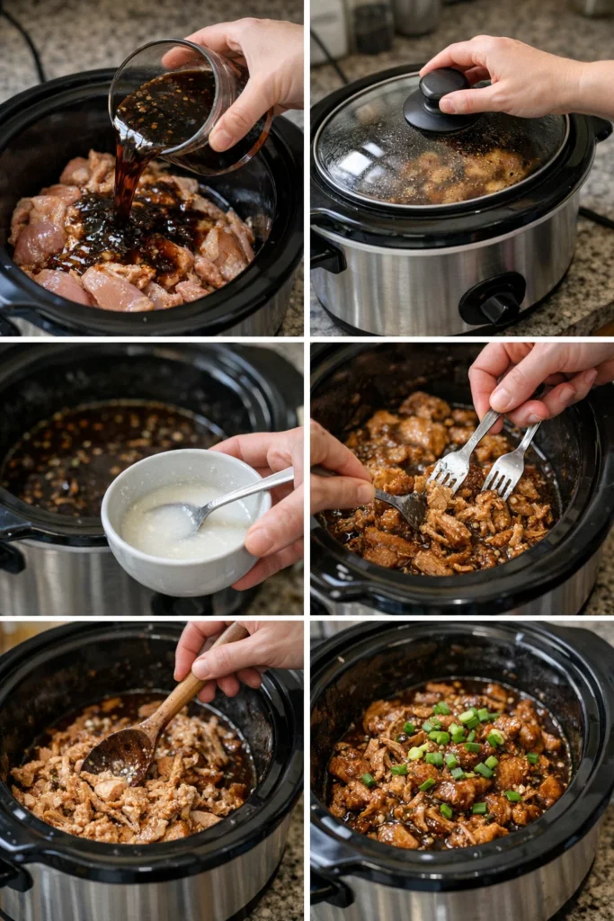 Sweet Crock Pot Teriyaki Chicken
