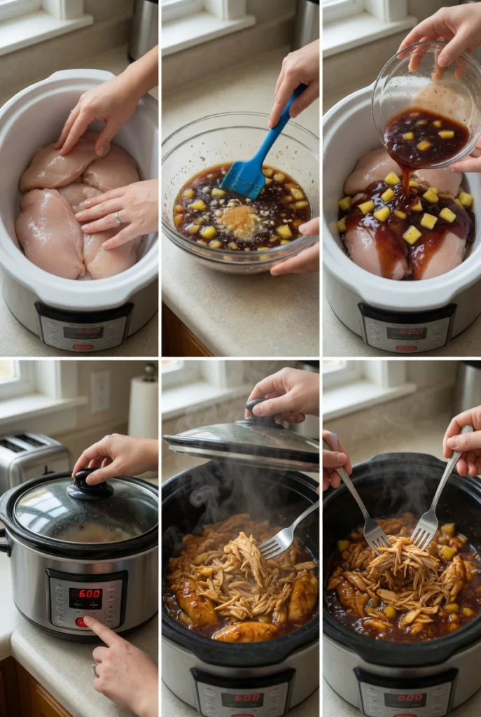 Sweet Hawaiian Crockpot Chicken Recipe