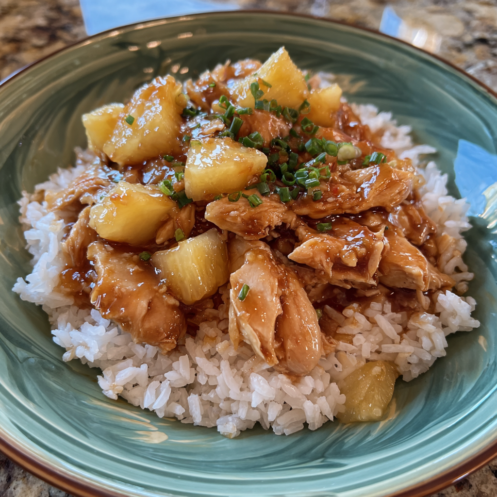 Sweet Hawaiian Crockpot Chicken Recipe