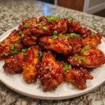 Sweet Honey Garlic Chicken Wings