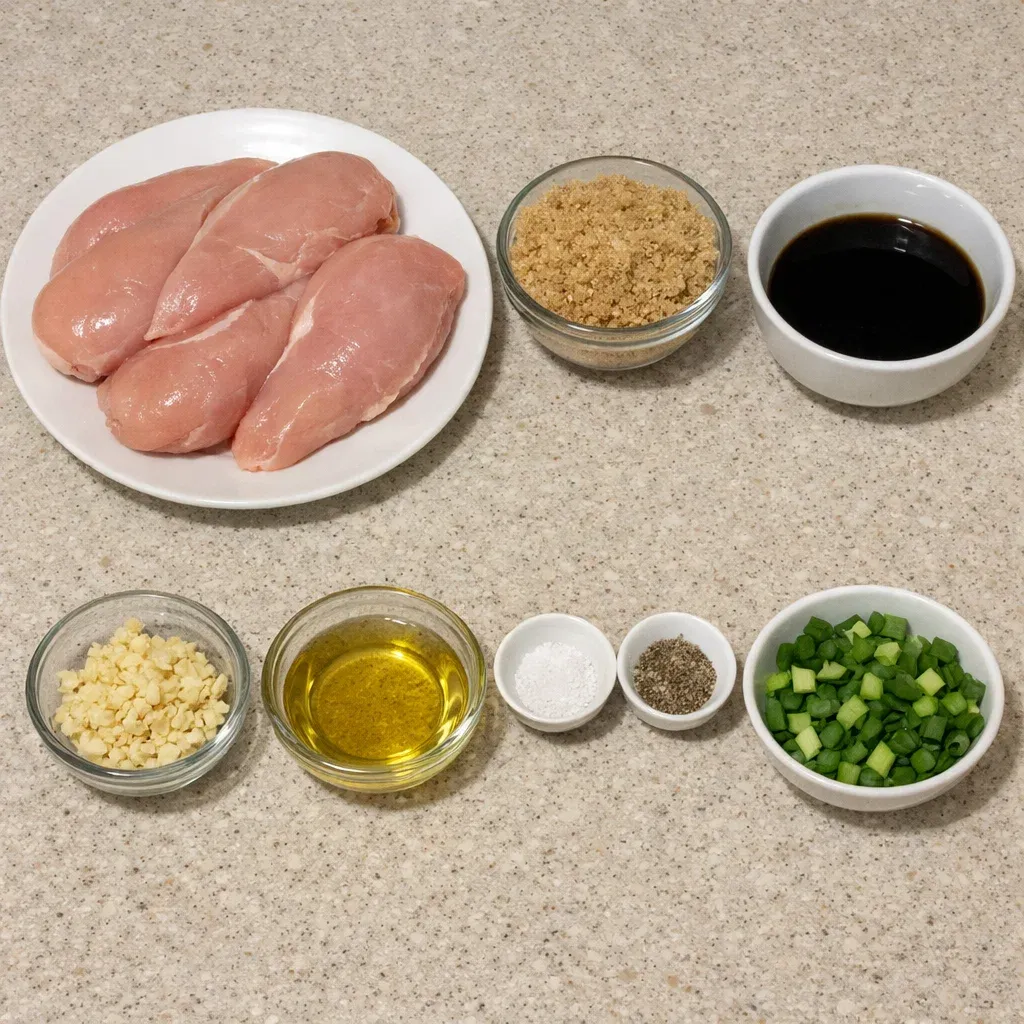 Sweet & Savory Brown Sugar Garlic Chicken