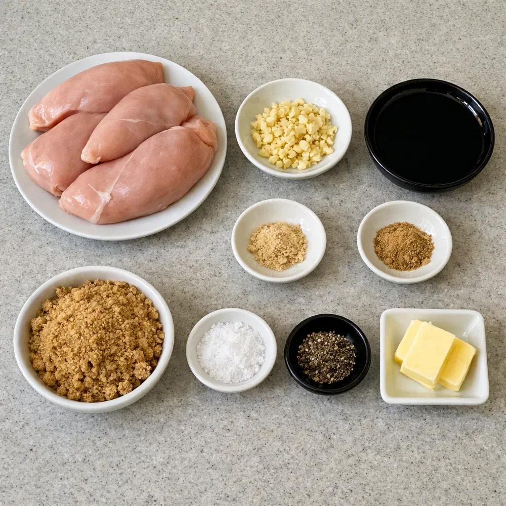 Sweet and Savory Brown Sugar Garlic Chicken