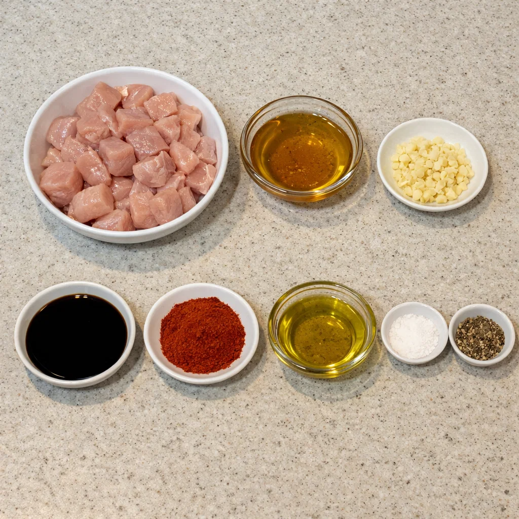 Sweet and Smoky Honey Garlic Chicken Bites