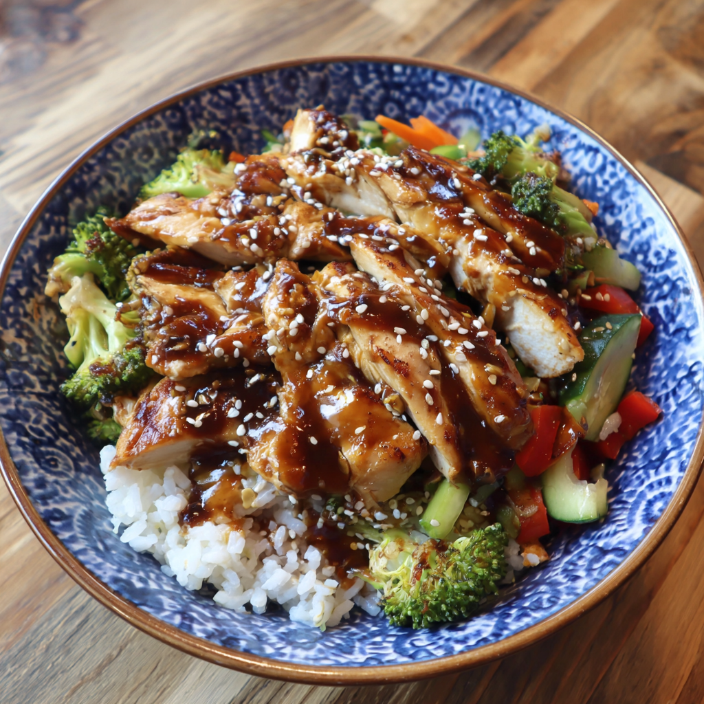 Teriyaki Chicken Rice Bowl