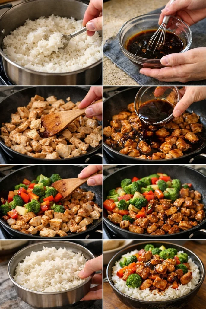 Teriyaki Chicken Rice Bowl