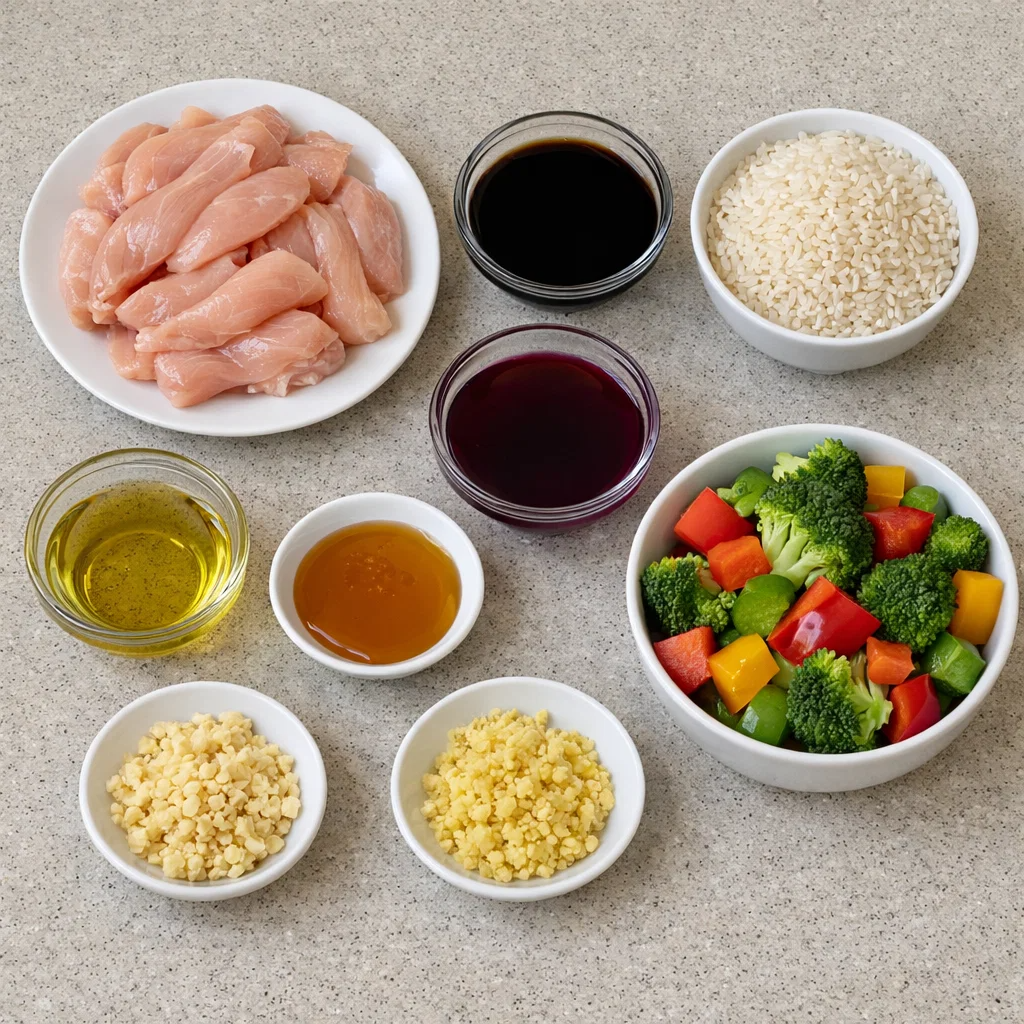 Teriyaki Chicken Rice Bowl