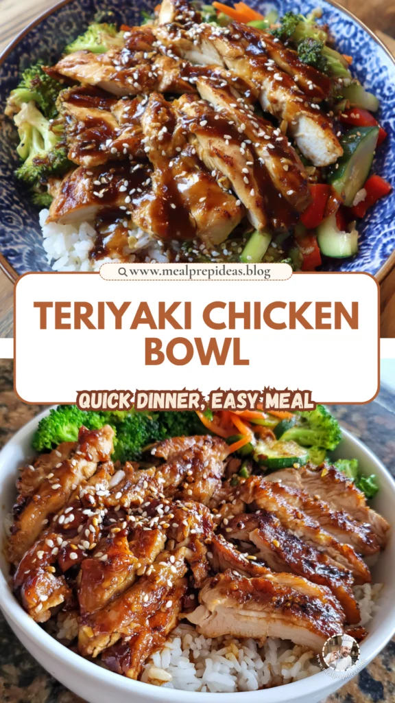 Teriyaki Chicken Rice Bowl