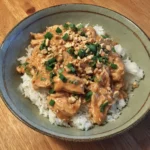 Thai Peanut Chicken Crockpot