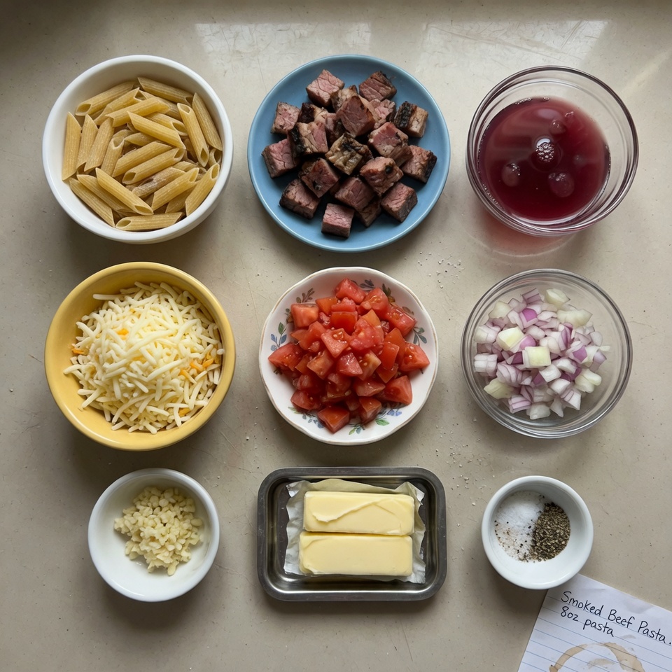 Smoked Beef Pasta Bake