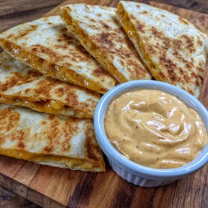 5 Minute Copycat Taco Bell Quesadilla Sauce