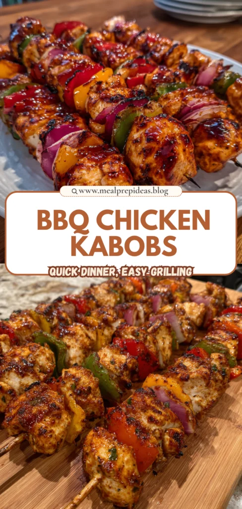 BBQ Chicken Kabobs