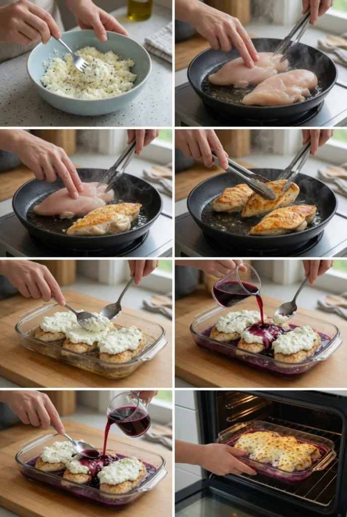 Baked Ricotta Chicken