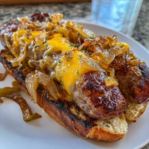 Cheddar Smoked Beef Bratwurst