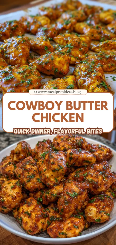 Cowboy Butter Chicken Bites