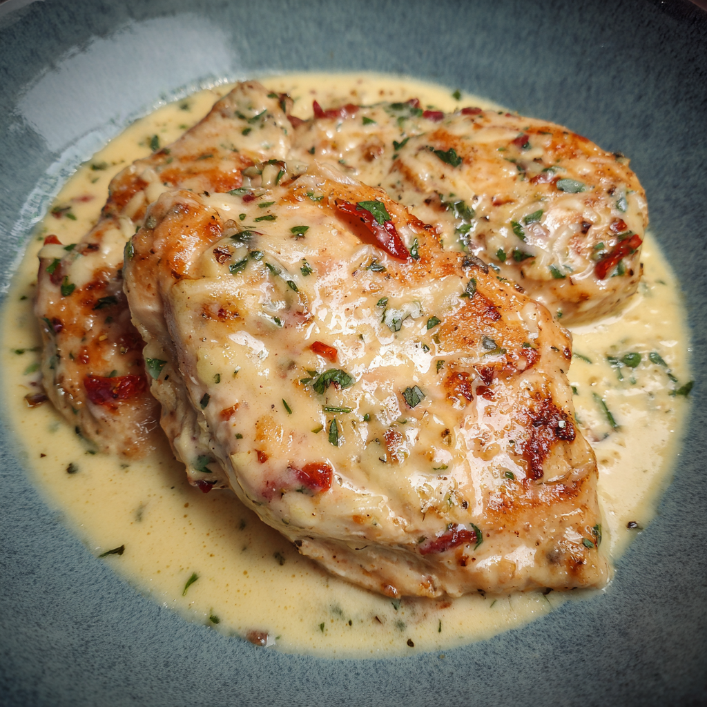 Creamy Asiago Chicken