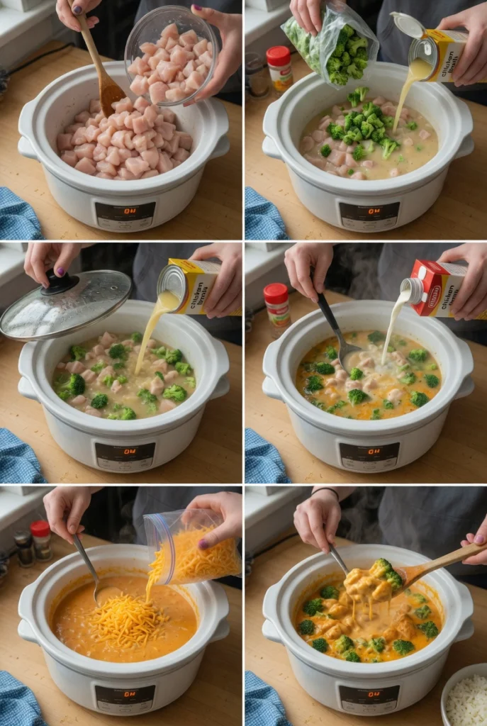 Creamy Broccoli Cheddar Chicken Delight
