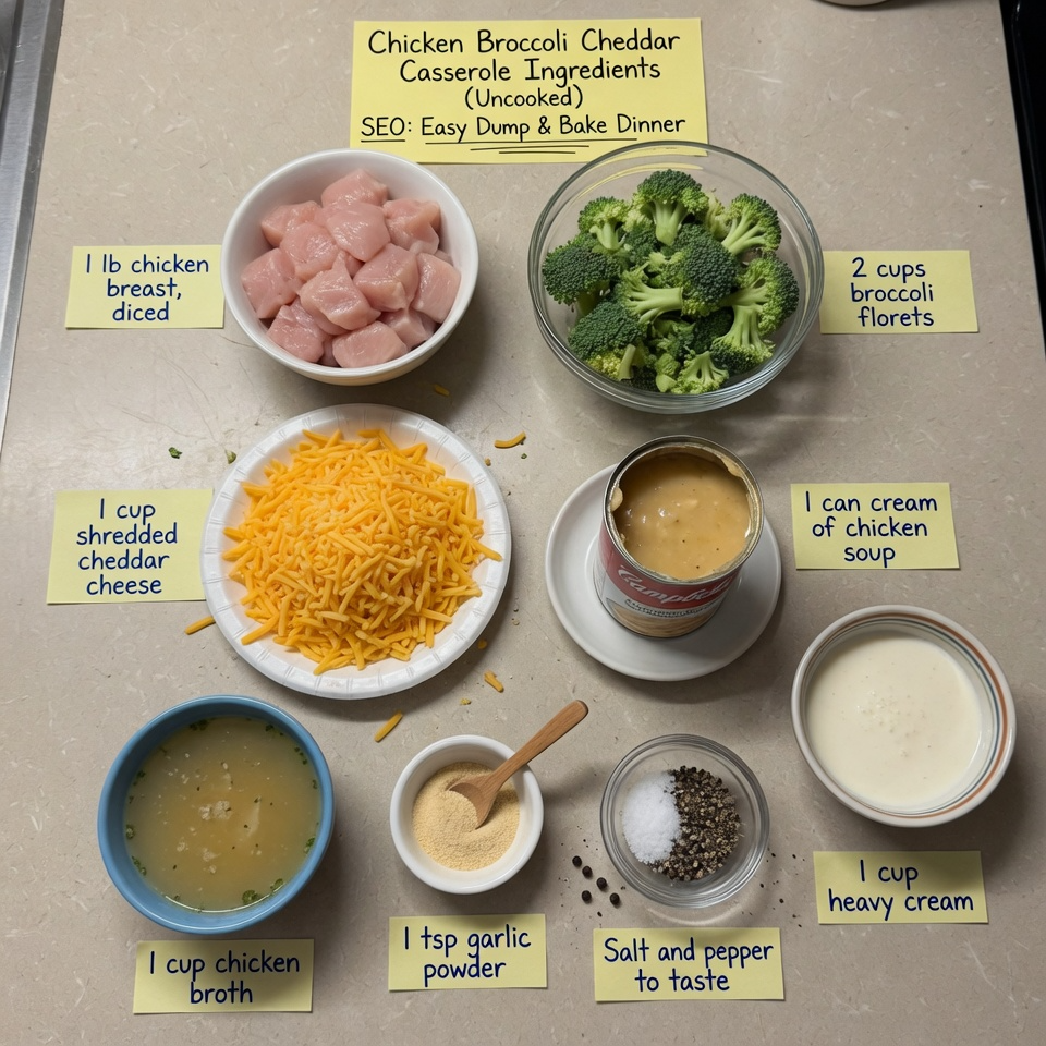 Creamy Broccoli Cheddar Chicken Delight
