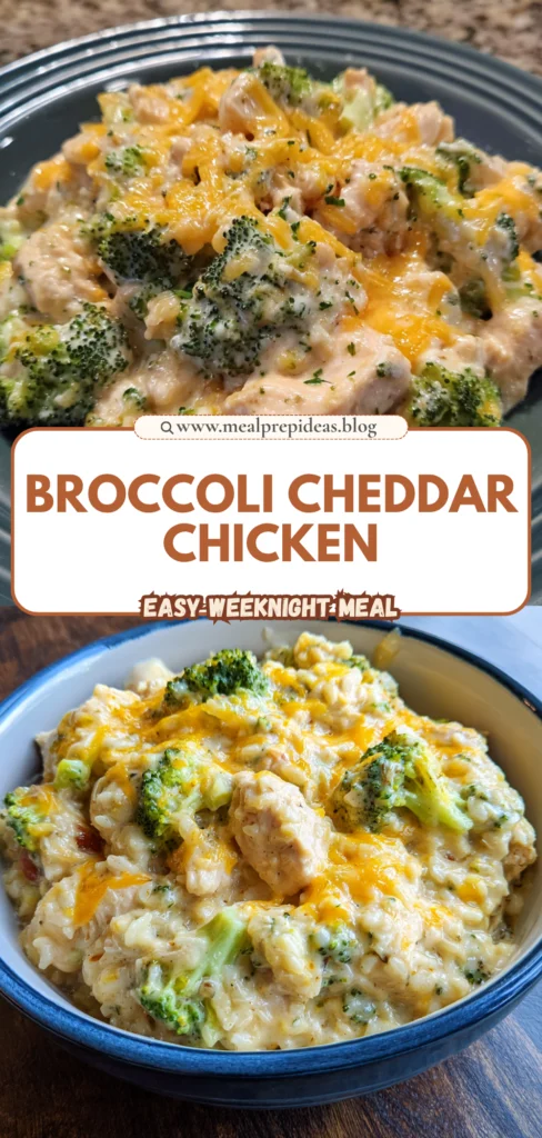 Creamy Broccoli Cheddar Chicken Delight