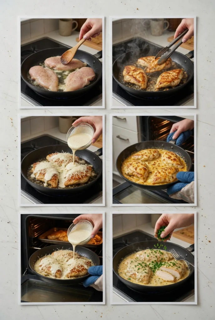 Creamy Caesar Chicken